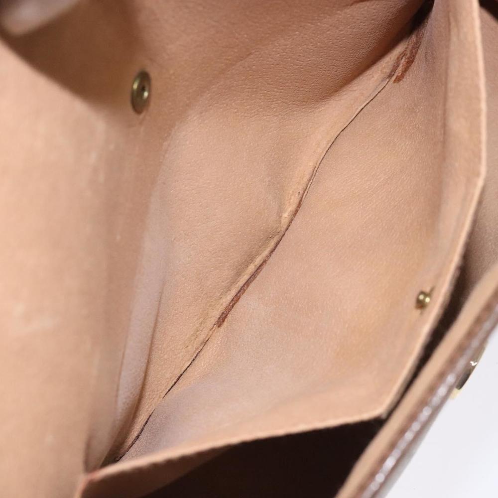 GUCCI GG Supreme Web Sherry Line Clutch Bag PVC Beige Gold 89 01 030 Auth 133273 - Picture 11 of 16